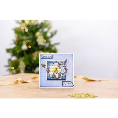 Crafter's Companion Vintage Angel Clear Stamps (CC-ST-CA-VANG) (OUTLET)