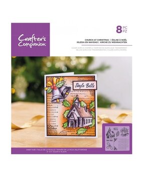 Crafter's Companion Church at Christmas Clear Stamps (CC-ST-CA-CHAC) (OUTLET)