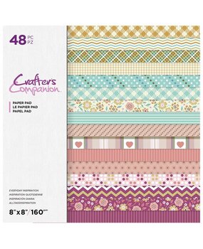 Crafter's Companion Everyday Inspiration 8x8 Inch Paper Pad (CC-PAD8-EVYIN) (OUTLET)