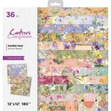 Crafter's Companion Summer Meadow 12x12 Inch Paper Pad (CC-PAD12-SUME) (OUTLET)