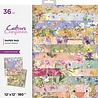 Crafter's Companion Summer Meadow 12x12 Inch Paper Pad (CC-PAD12-SUME) (OUTLET)