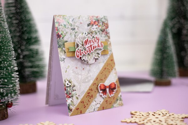 Crafter's Companion Make and Send Christmas 12x12 Inch Card Making Pad (CC-PAD12-MAS-XMAS) (OUTLET)