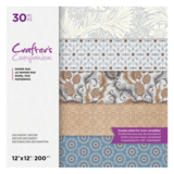 Crafter's Companion Decadent Decor 12x12 Inch Paper Pad (CC-PAD12-DDEC-30) (OUTLET)