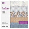 Crafter's Companion Decadent Decor 12x12 Inch Paper Pad (CC-PAD12-DDEC-30) (OUTLET)