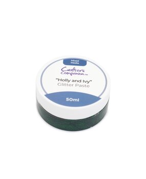 Crafter's Companion Mixed Media Glitter Paste Holly and Ivy (CC-MME-GLIPA-HOIV) (OUTLET)