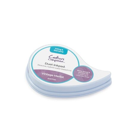 Crafter's Companion Duet Inkpad Vintage Merlot (CC-IP-DUET-VIME) (OUTLET)