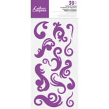 Crafter's Companion Foam Bumper Pack Swirls & Flourish (39pcs) (CC-FOBUMP-SWFL) (OUTLET)