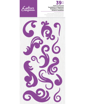 Crafter's Companion Foam Bumper Pack Swirls & Flourish (39pcs) (CC-FOBUMP-SWFL) (OUTLET)