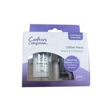 Crafter's Companion Glitter Pack Black and Iridescent 2x25g (CC-CRE-GLITPK-BKIR) (OUTLET)
