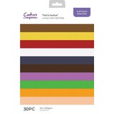 Crafter's Companion Fall & Festive A4 Bumper Linen Card Pack (CC-CRE-BUMPLIN-FAFE-A4) (OUTLET)