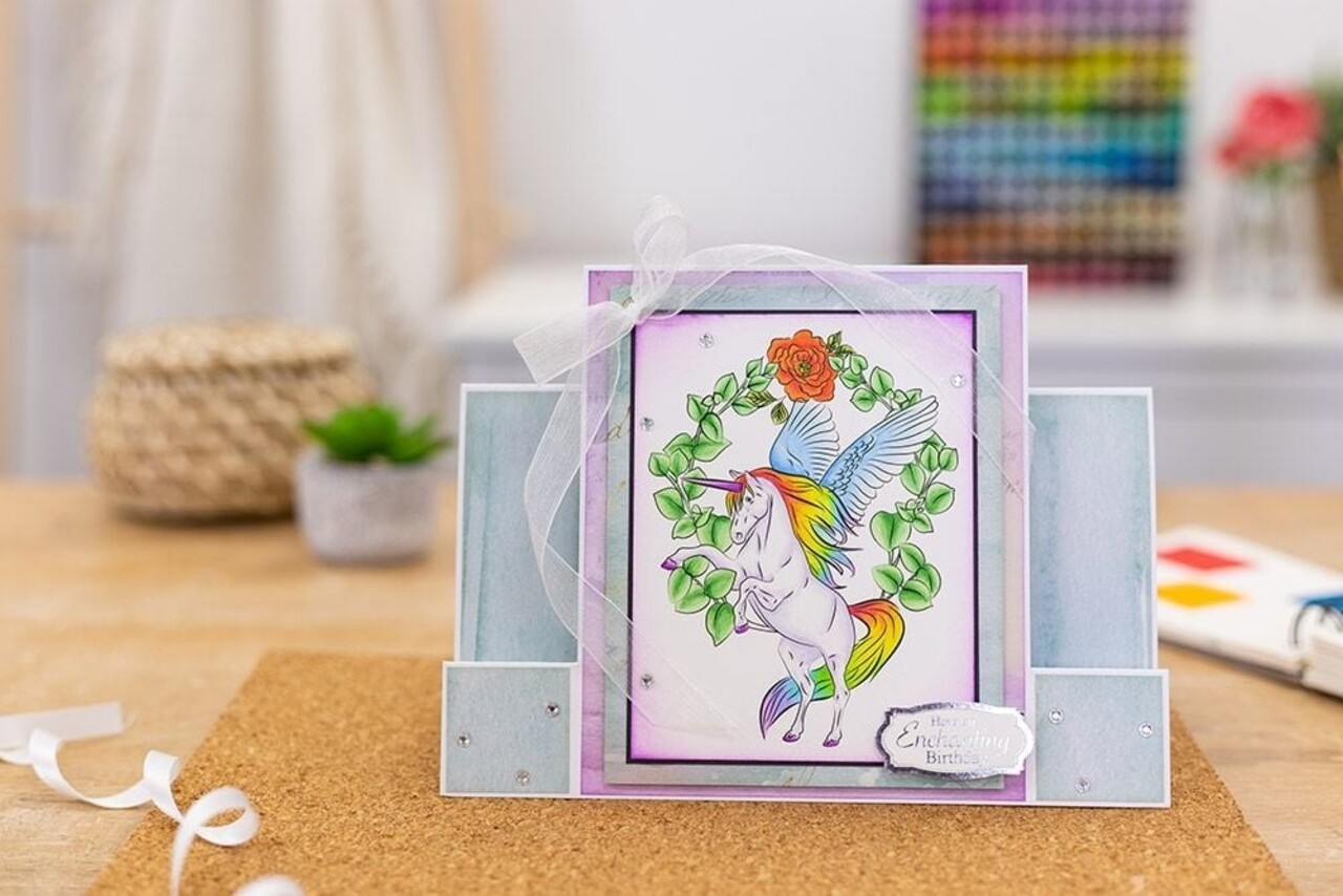 Crafter's Companion Card Front Colouring Pads Enchanted Adventure (CC-COLPAD5-ENAD) (OUTLET)