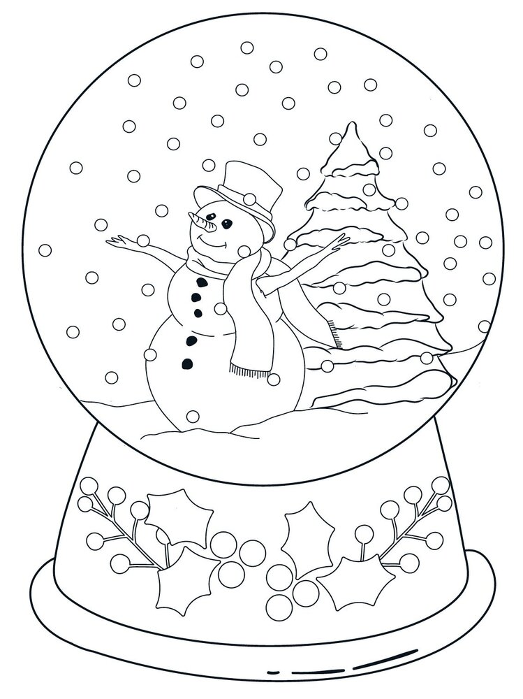 Crafter's Companion Card Front Colouring Pads Winter Scenes (CC-COLPAD-WISC) (OUTLET)