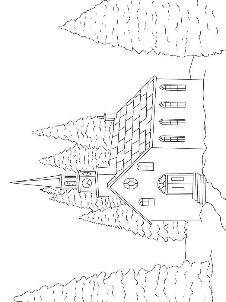 Crafter's Companion Card Front Colouring Pads Winter Scenes (CC-COLPAD-WISC) (OUTLET)