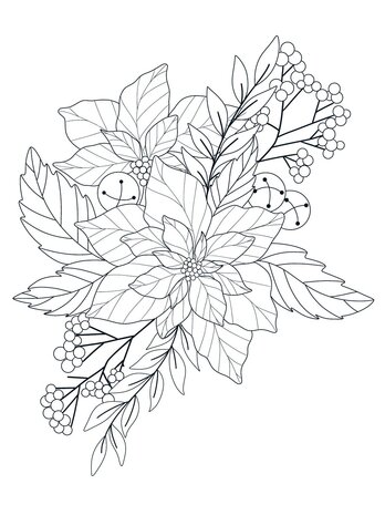 Crafter's Companion Card Front Colouring Pads Natures Christmas (CC-COLPAD-NACH) (OUTLET)