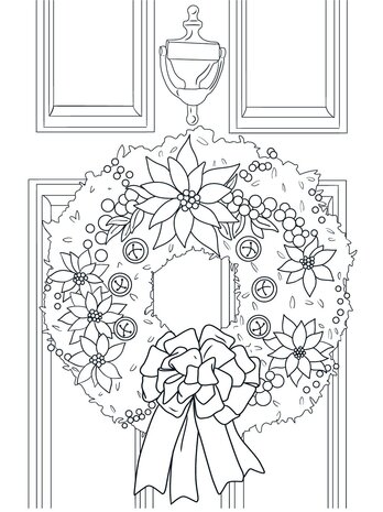 Crafter's Companion Card Front Colouring Pads Natures Christmas (CC-COLPAD-NACH) (OUTLET)