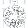 Crafter's Companion Card Front Colouring Pads Natures Christmas (CC-COLPAD-NACH) (OUTLET)