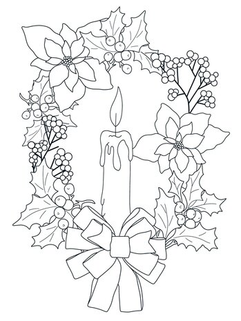 Crafter's Companion Card Front Colouring Pads Natures Christmas (CC-COLPAD-NACH) (OUTLET)