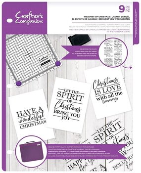 Crafter's Companion The Spirit of Christmas Clear Stamps (CC-CA-ST-TSOC) (OUTLET)