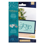 Crafter's Companion Bethlehem Collection Stamp & Die Sending Joy (BC-STD-SEJO) (OUTLET)