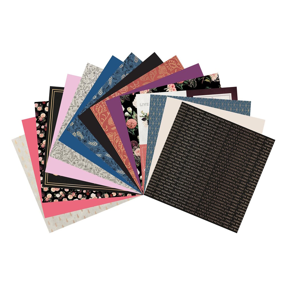 Craft Smith Treasure Box 12x12 Inch Paper Pad (MSE7932) (OUTLET)