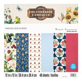 Craft Smith Countryside Campagne 12x12 Inch Paper Pad (MSE7834) (OUTLET)