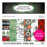 Craft Smith Peace and Joy 12x12 Inch Paper Pad (MSE7486) (OUTLET)