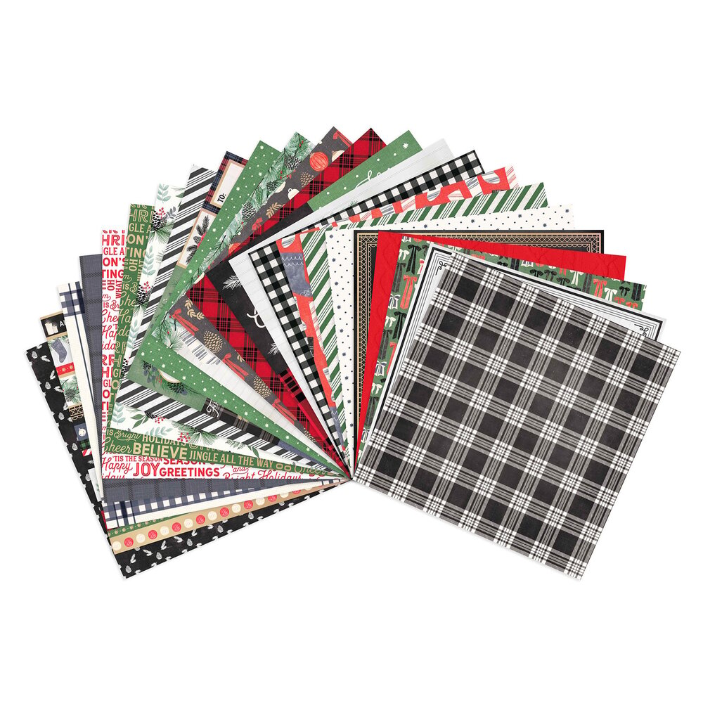 Craft Smith Peace and Joy 12x12 Inch Paper Pad (MSE7486) (OUTLET)