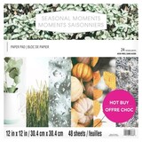 Craft Smith Seasonal Moments 12x12 Inch Paper Pad (MSE7217) (OUTLET)