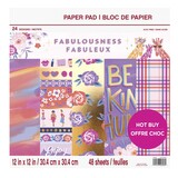 Craft Smith Fabulousness 12x12 Inch Paper Pad (MSE5208) (OUTLET)