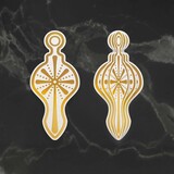 Couture Creations Star Bauble Cut, Foil and Emboss Die (CO727009) (OUTLET)