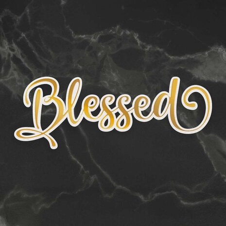 Couture Creations Blessed Cut, Foil and Emboss Die (CO726968) (OUTLET)