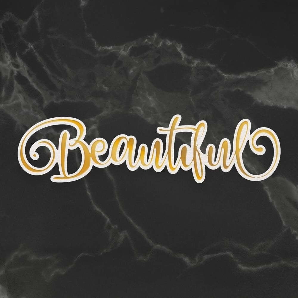 Couture Creations Beautiful Cut, Foil and Emboss Die (CO726964) (OUTLET)