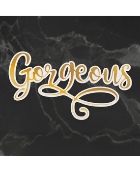 Couture Creations Gorgeous Cut, Foil and Emboss Die (CO726963) (OUTLET)