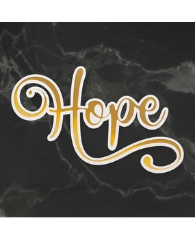 Couture Creations Hope Cut, Foil and Emboss Die (CO726959) (OUTLET)