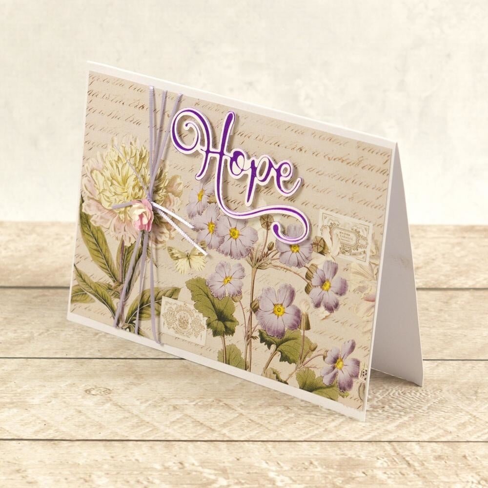 Couture Creations Hope Cut, Foil and Emboss Die (CO726959) (OUTLET)