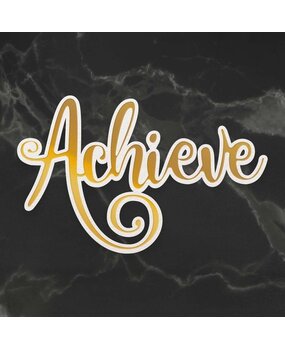 Couture Creations Achieve Cut, Foil and Emboss Die (CO726957) (OUTLET)
