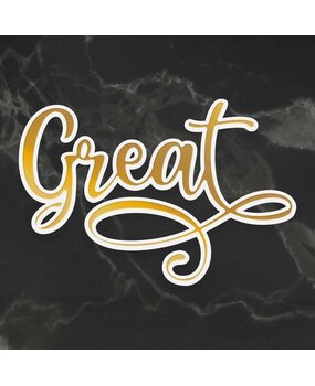 Couture Creations Great Cut, Foil and Emboss Die (CO726942) (OUTLET)