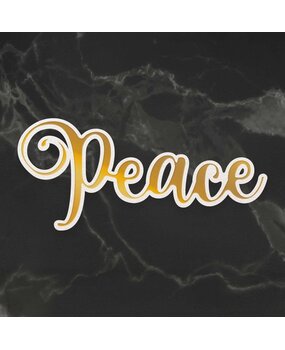 Couture Creations Peace Cut, Foil and Emboss Die (CO726939) (OUTLET)