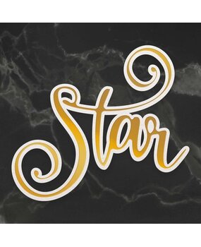 Couture Creations Star Cut, Foil and Emboss Die (CO726938) (OUTLET)
