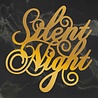 Couture Creations Silent Night Sentiment Hotfoil Stamp (CO726921) (OUTLET)