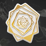 Couture Creations Cut, Foil and Emboss Nesting Crystal Dies (CO726764) (OUTLET)