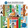 Carta Bella Zoo Adventure 6x6 Inch Paper Pad (CBZA128023) (OUTLET)