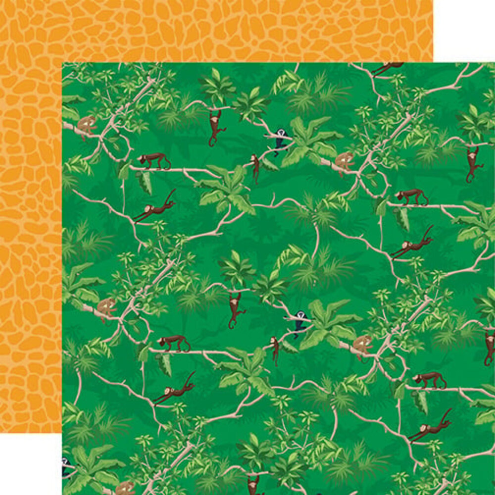 Carta Bella Zoo Adventure 6x6 Inch Paper Pad (CBZA128023) (OUTLET)