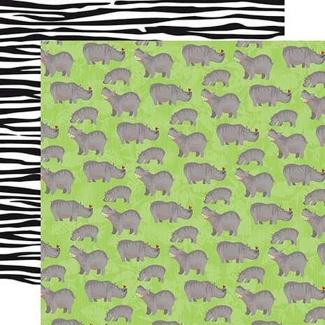 Carta Bella Zoo Adventure 6x6 Inch Paper Pad (CBZA128023) (OUTLET)