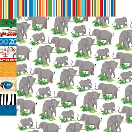 Carta Bella Zoo Adventure 6x6 Inch Paper Pad (CBZA128023) (OUTLET)