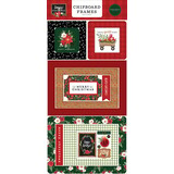 Carta Bella Happy Christmas 6x13 Inch Chipboard Frames (CBXM140065) (OUTLET)