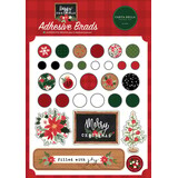 Carta Bella Happy Christmas Adhesive Brads (CBXM140020) (OUTLET)