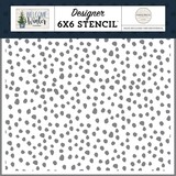 Carta Bella Snow Blizzard Stencil (CBWW142033) (OUTLET)