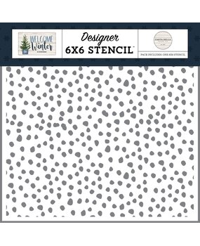 Carta Bella Snow Blizzard Stencil (CBWW142033) (OUTLET) Carta Bella Snow Blizzard Stencil (CBWW142033) (OUTLET)