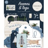 Carta Bella Welcome Winter Frames & Tags (CBWW142025) (OUTLET)